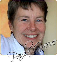 Paula Greeve, Raw Food Gourmet Chef & Instructor and a Nutrition Educator
