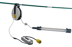 Three Foot LED Drop Light with 30' Cord Reel