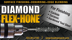 Diamond Hones for Surface Finishing Hard Materials