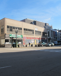 View of 551 Main St. from across the street.