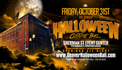 Denver Halloween Ball Flyer