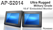 Acnodes’ 10.4 Inch 900-nit High Brightness MIL-SPEC Panel Mount...