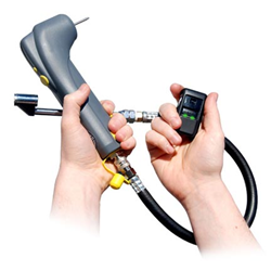 Opti-Tread® Scanner and Kwik-Check tread depth and pressure probe