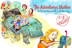 The Adventurer Package shown with characters from Series one
