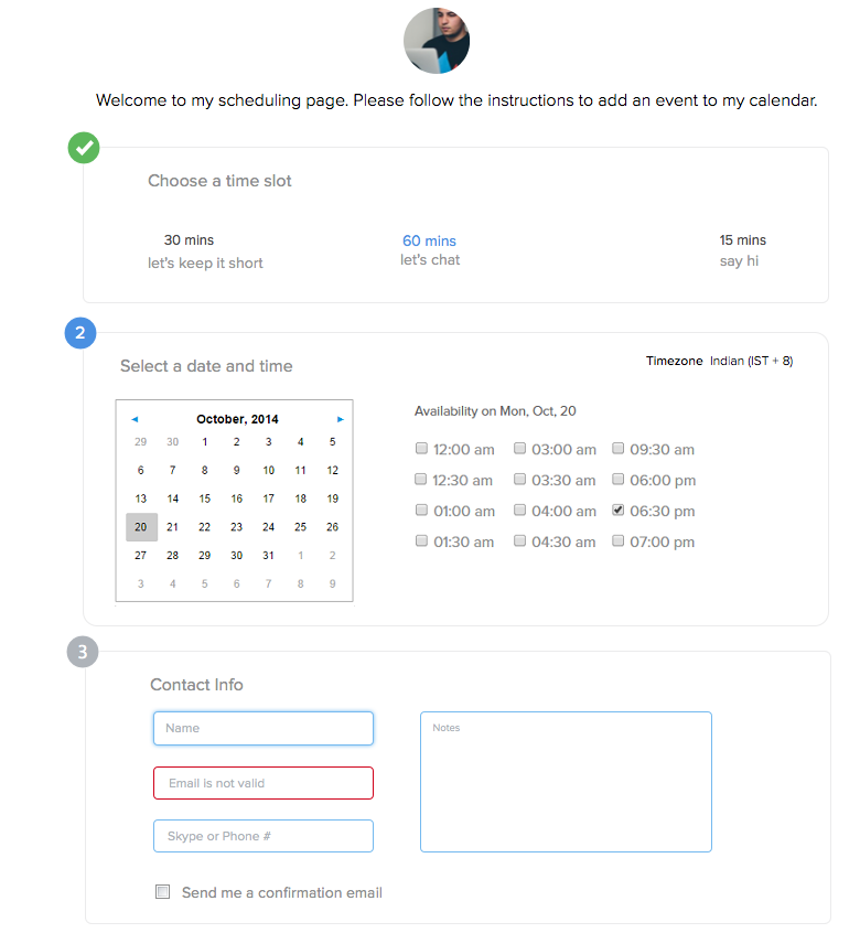 Appointment Scheduling Tool