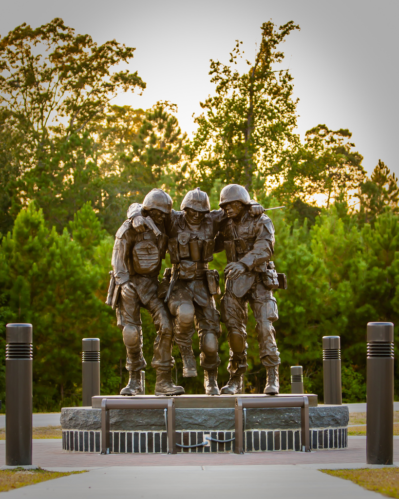 Hope For The Warriors Unveils New Monument at Wounded Warrior Battalion