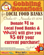 Wally’s Party Factory Launches Gobbling Donations to Help Feed the...
