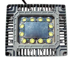 150 Watt LED Explosion Proof Light that produces 12,500 lumens of light