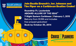 Cruise Planners Brings Beatlemania to Allure of the Seas in February