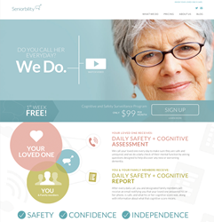 Seniorbility homepage screenshot