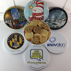 Custom Cookie Gifts and Logo Branded Cookie Tins