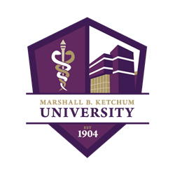 A picture of the Marshall B. Ketchum University seal.