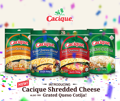 Cacique Launches New Product Line Of Authentic Mexican-Style Shredded ...