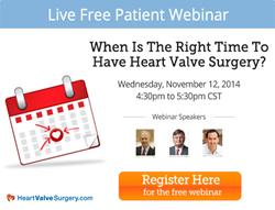 Timing Heart Valve Surgery Webinar