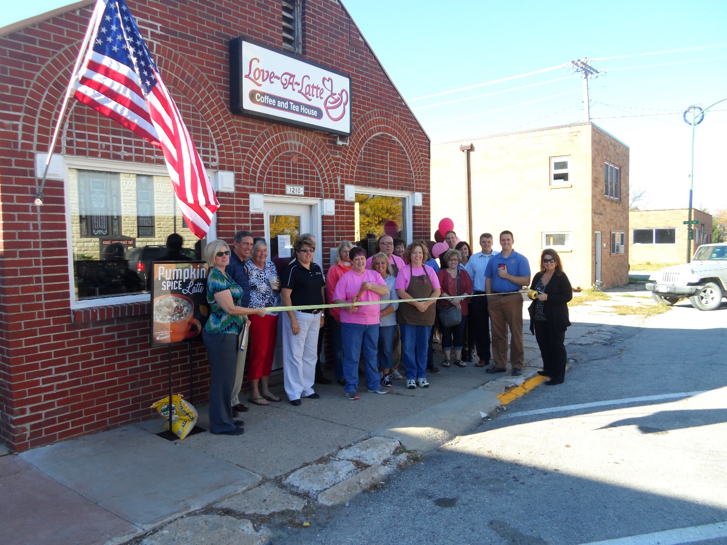 Crimson Cup LoveALatte Coffee and Tea House in Eldora, Iowa