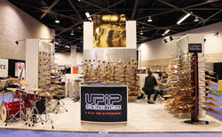 UFIP exhibit display by Absolute Exhibits at NAMM