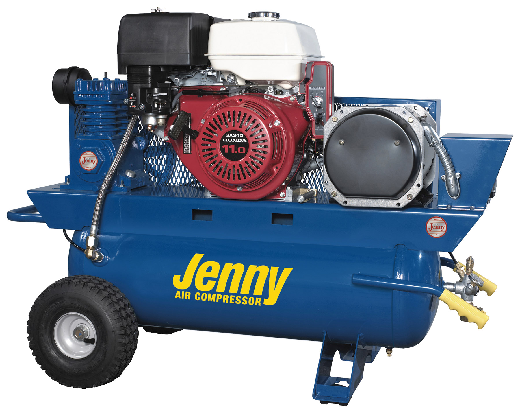 Jenny Products, Inc. Introduces Compressor/Generator Combination Units
