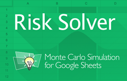 Risk Analysis using Monte Carlo Simulation for Google Sheets