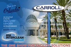 Carroll Company to Exhibit at ISSA/INTERCLEAN North America
