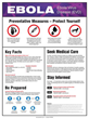Accuform Signs Creates Two Informative Ebola Posters