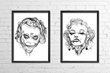 10 Unique Smoke Art Posters Featuring Iconic Personalities and...