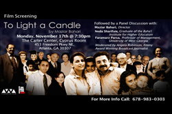 Carter Center To Light a Candle Screening Poster