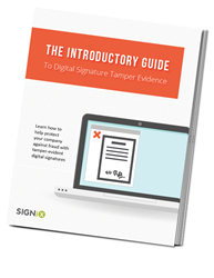SIGNiX Publishes “The Introductory Guide to Digital Signature Tamper Evidence”
