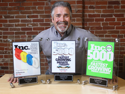 Steve Cottrell, Authenticom with Inc 5000 awards