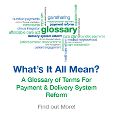 Pershing Yoakley & Associates provides a reference guide with A Glossary of Terms For Payment & Delivery System Reform