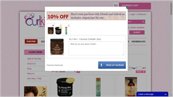 ShopSocially Share-a-Purchase App on Curlkit