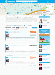 New Interface on Parkbench.com