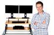 Active Photographer turns Sedentary Cube Potato, turns Standing Desk...