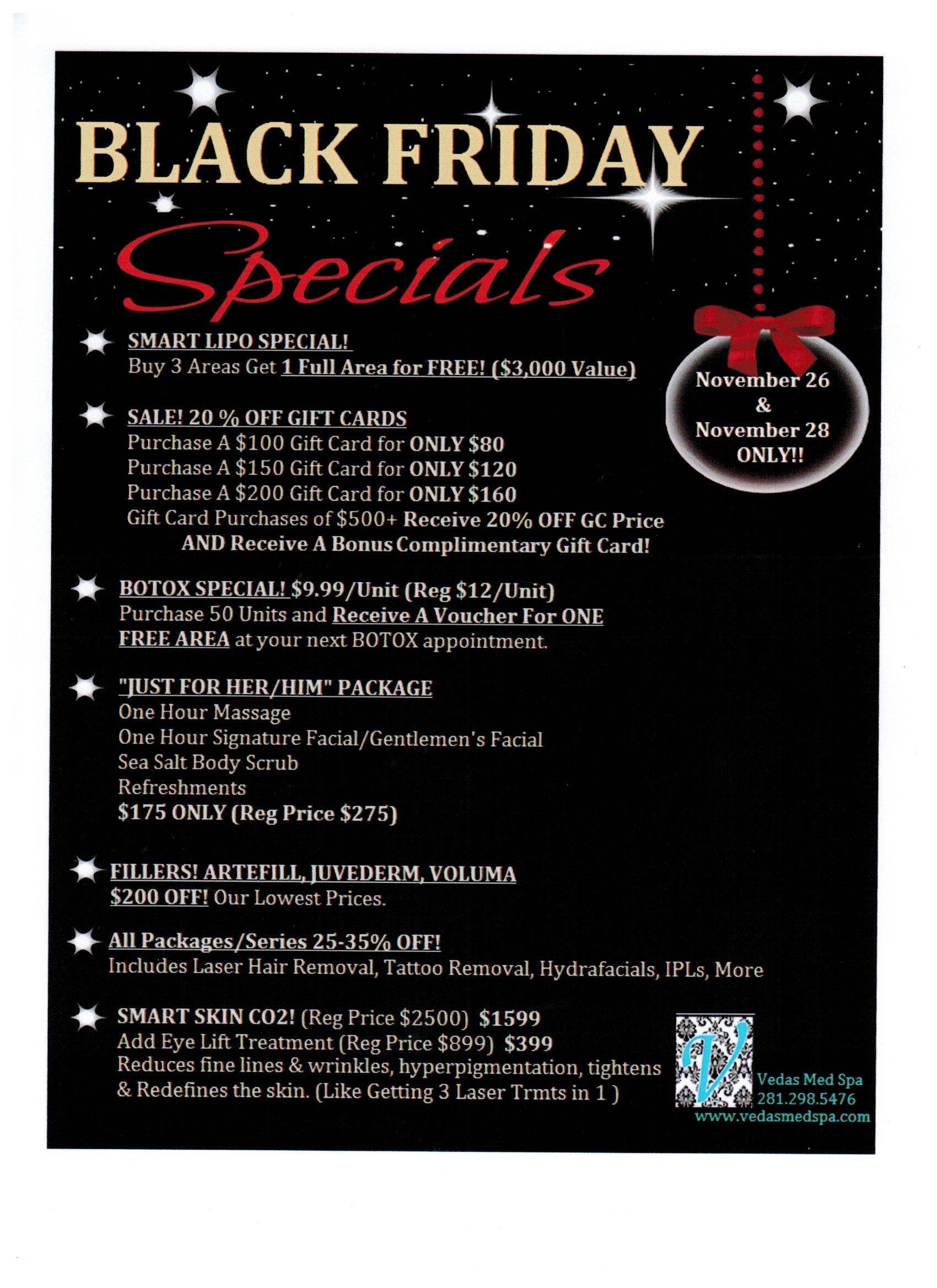 Wellness Spa Holiday Specials In The Woodlands Tx