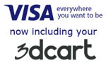 3dCart Hosted eCommerce Solution to Offer Visa Checkout