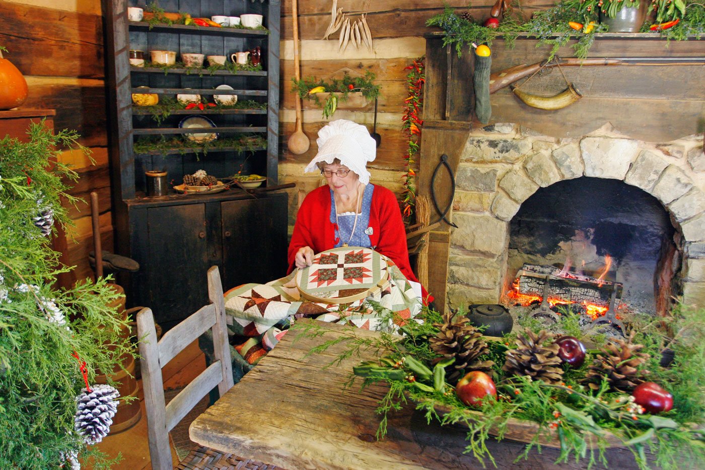 The Historic Charm of a Pioneer Christmas in Old Appalachia