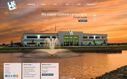 Screen Capture of New LKCS Web Site