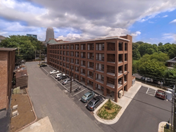 Hilltop House, located in Winston-Salem, NC, is made up of 65 high-end, one bedroom units perfect for the modern young professional.
