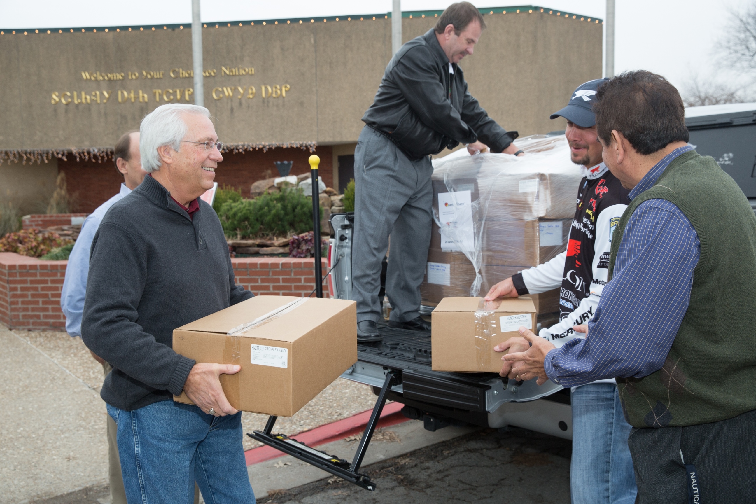 Hunger Buster Donates Beef Sticks To Cherokee Nation