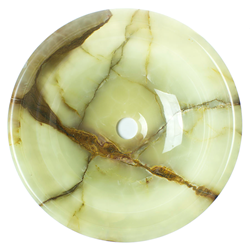 Green Oyster Onyx Sink