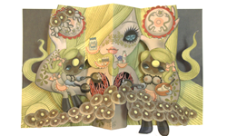 Junko Mizuno's Pancakes from The Pop Up Art Book
