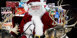 Santa Claus, reindeer, Santa Snooper, Santa webcam, elves, Santa's sleigh, Christmas Eve
