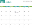MyExcelTemplates releases 2015 Calendar Templates for New Year