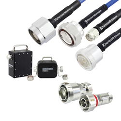 Low PIM Cable Assemblies, RF Adapters and RF Loads Released by Fairview Microwave