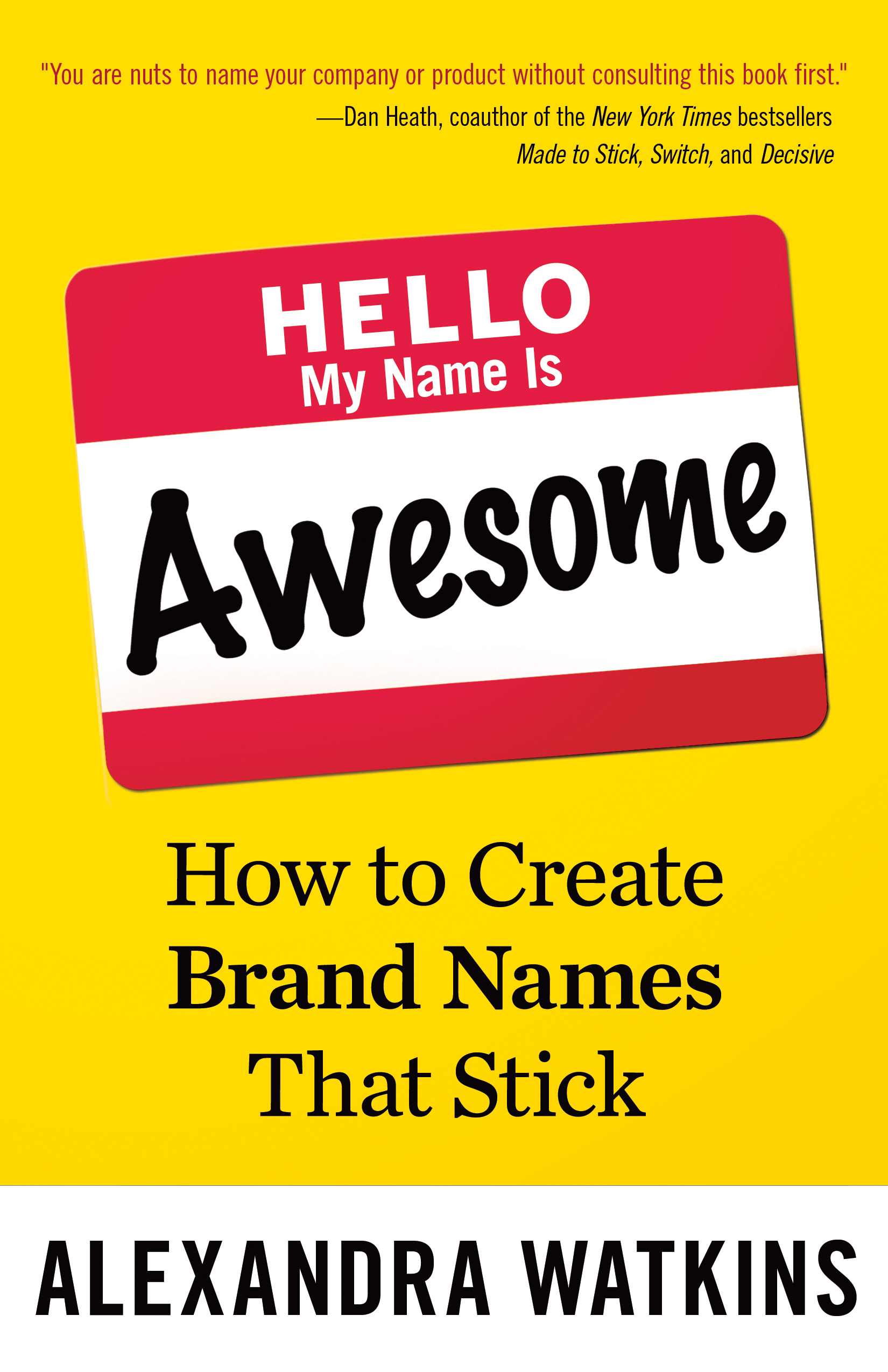 “Hello My Name Is Awesome” Named an Inc. Magazine Top Marketing Book of