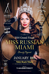 Miss Russian Miami Beauty Pageant 2015- A new Miss Russian Miami will be crowned on January 10th in South Beach. See who wins