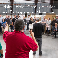 Malouf Auction, Movember