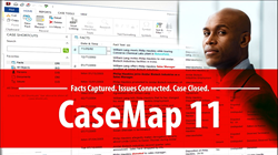 LexisNexis CaseMap 11, litigation software