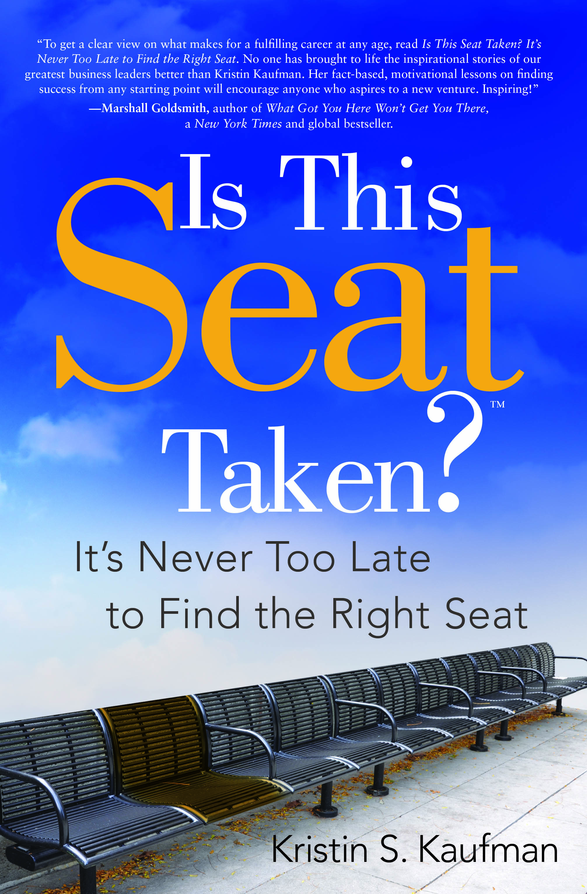 'Is This Seat Taken? It's Never Too Late to Find the Right Seat' Named Foreword Reviews' 2015