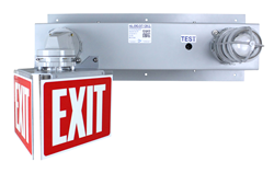 Multi-Voltage Capable Bug Eyes Light for use within Hazardous Locations