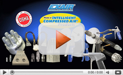 Watch this video about EXAIR's Air Nozzles and Safety Air Guns